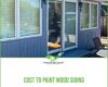 Cost to Paint Wood Siding - Home Painters Toronto